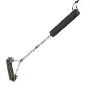 Solange Der Vorrat Reicht Cozze Reinigungsbürste mit Edelstahl Stahlborsten, 50 cm